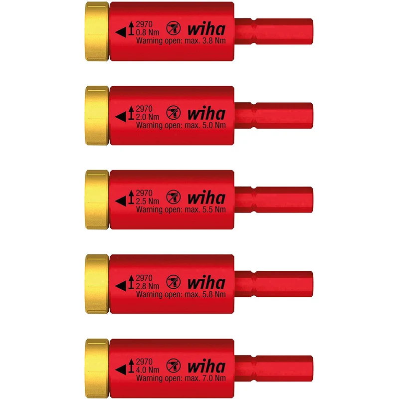 Drehmoment Set EasyTorque Adapter electric für slimBits/slimVario 5-tlg.