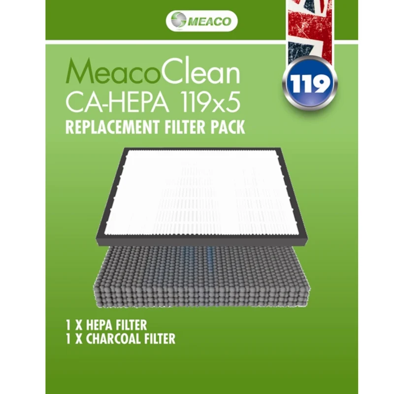 MeacoClean HEPA 119x5 Ersatzfilter