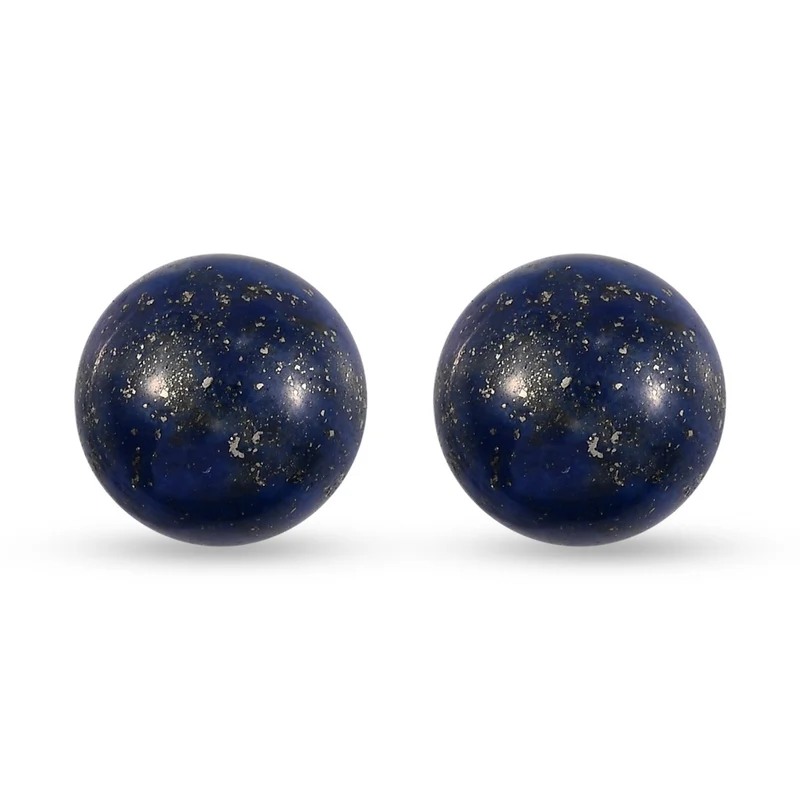 Lapislazuli Ohrringe 925 Silber ca. 14,00 ct.