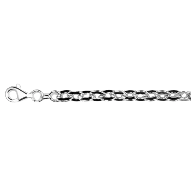 Anker-Halskette, ca. 50 cm, 925 Silber, ca. 12,75g