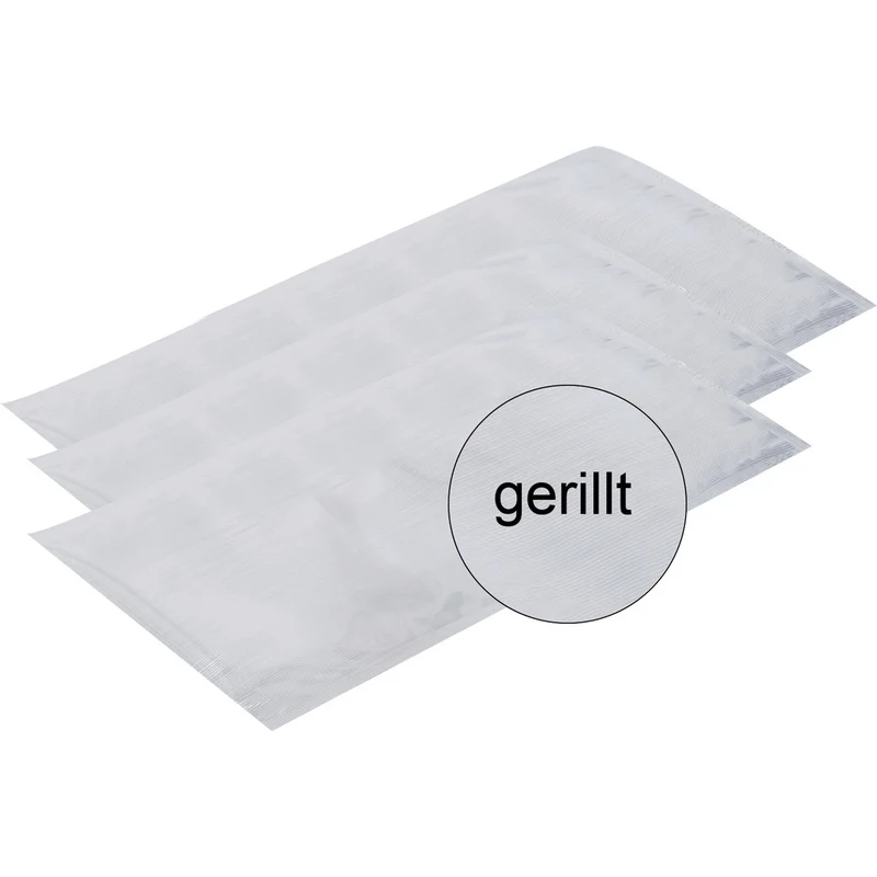 Vakuumbeutel mit gerillter Struktur