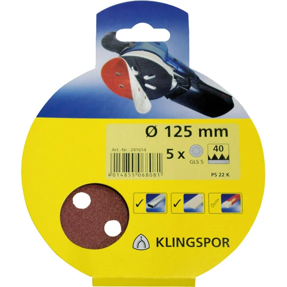 Klettscheiben Ø125