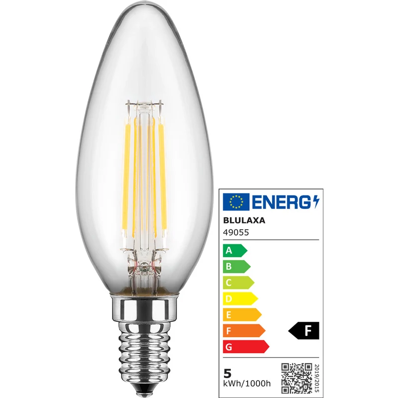 LED Filament Lampe Kerzenform C35 / E14