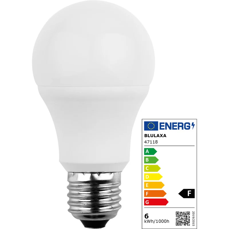 LED Lampe Birnenform A60 / E27
