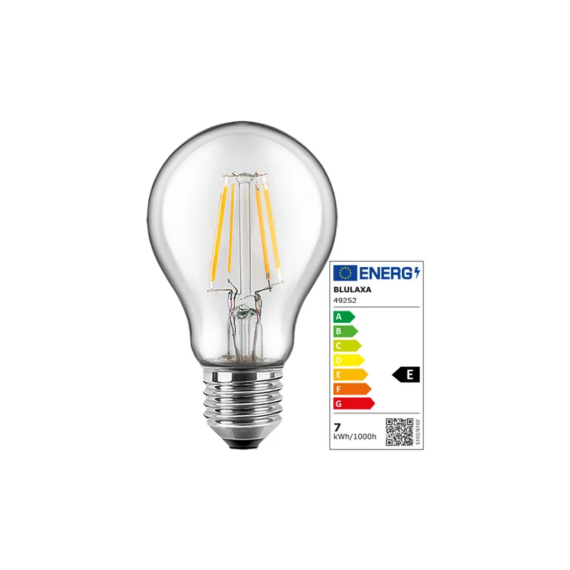 LED Filament Lampe Birnenform A60 / E27 / Set
