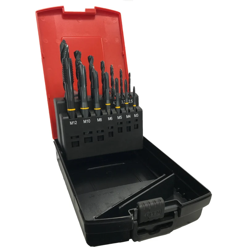 Maschinengewindebohrer-Set HSS-E + Kernbohrer
