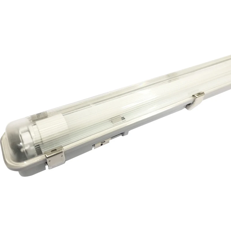 LED-Feuchtraum-Wannenleuchte HumiLED vari / mit einer LED Glas Röhre