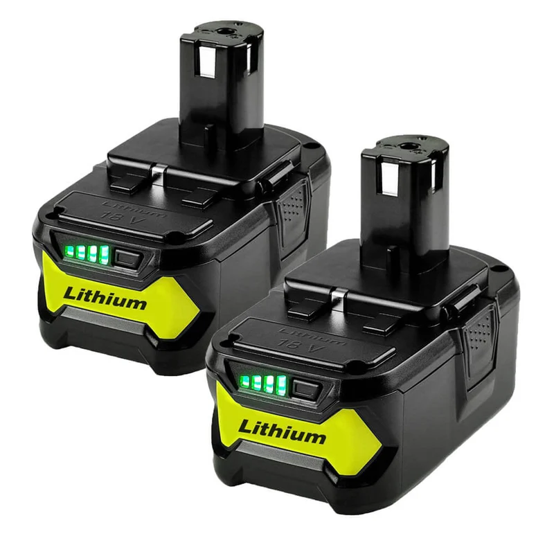 2 STÜCK für Ryobi 18V 5Ah Ersatzakku Lithium P102 P103 P105 P107 P108 P109 Ryobi ONE+ Cordless Tool