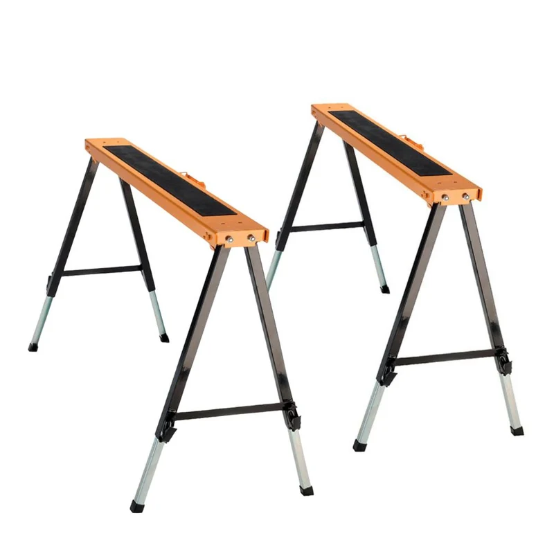 2 x Telescopic Sawhorse Set