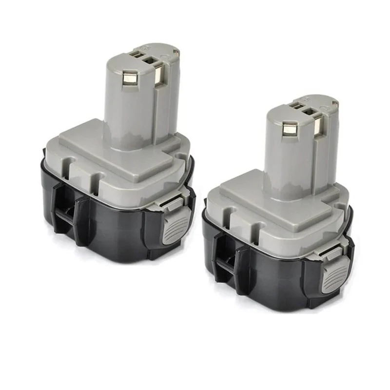 für 1220 Makita 12V 4.8Ah Ni-MH Ersatzakku Rot 2 STÜCK/PA12 1222 1233 1200 1234 1235