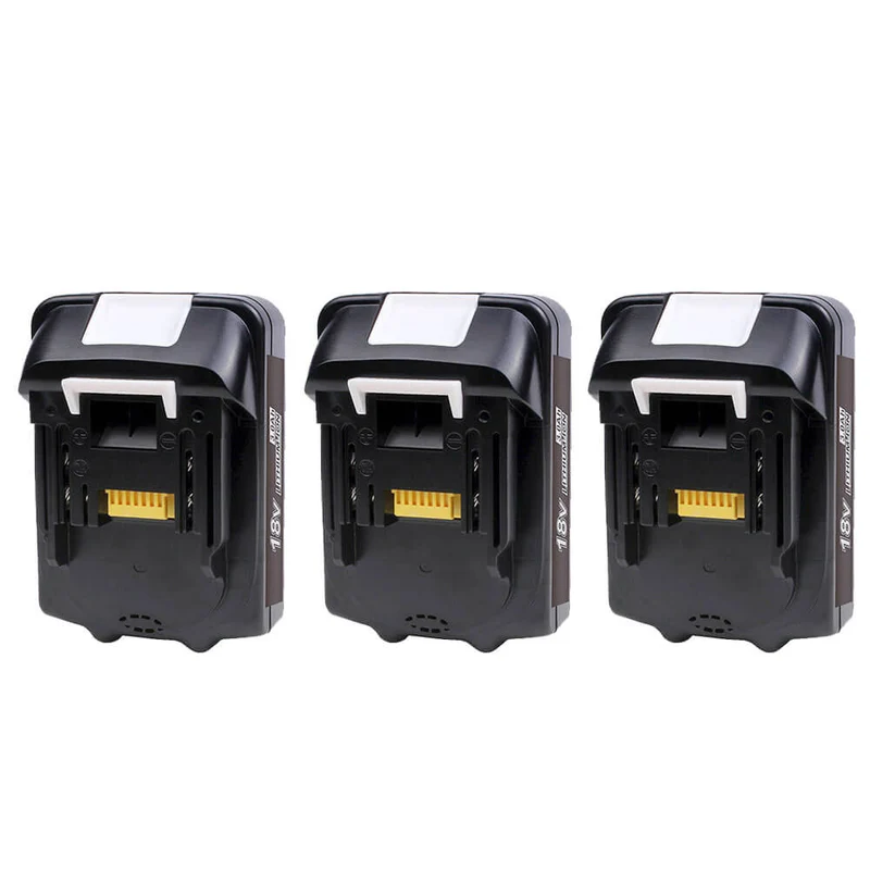 18V 3Ah BL1815 Ersatzakku für Makita 3-Stück/Kompatibel mit Makita 18V BL1830B BL1860B BL1820 LXT-400
