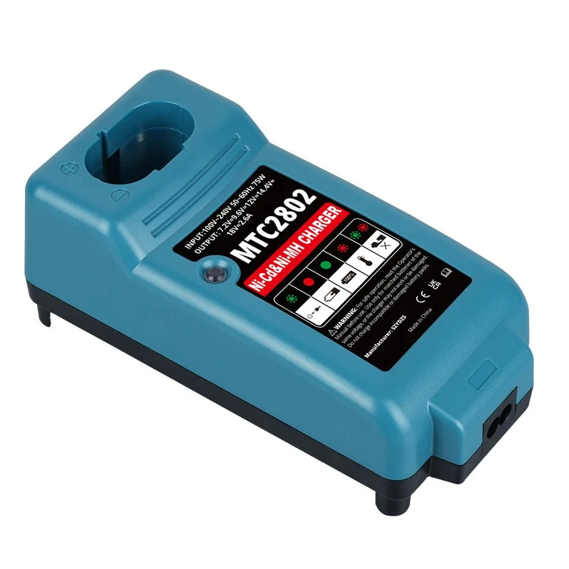 Für Makita DC1804T Akkuladegerät 7.2V 9.6V 12V 18V Batterie NiMH NiCd MT1008 230V