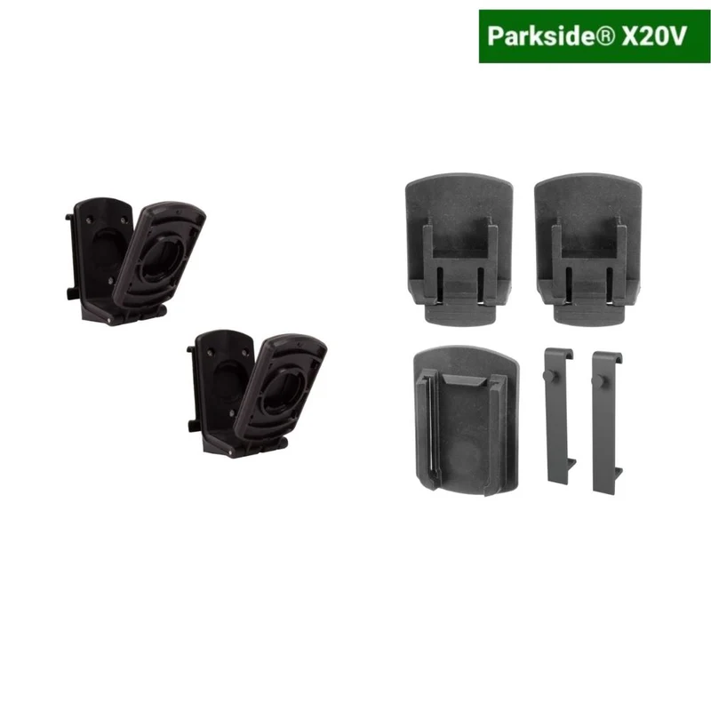 Tool & Battery Holder & Adapter (Parkside® X20V)
