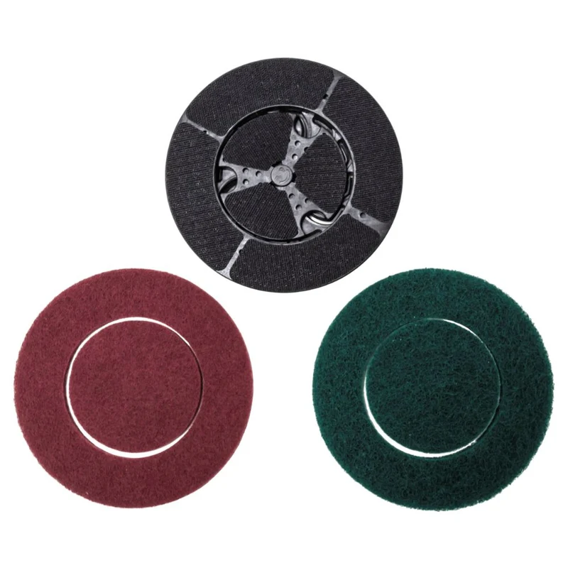 Twin Brush Scrubbing Pads Set