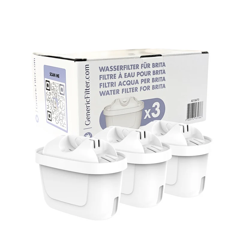 GenericFilter Wasserfilter für Brita - 3 Stück