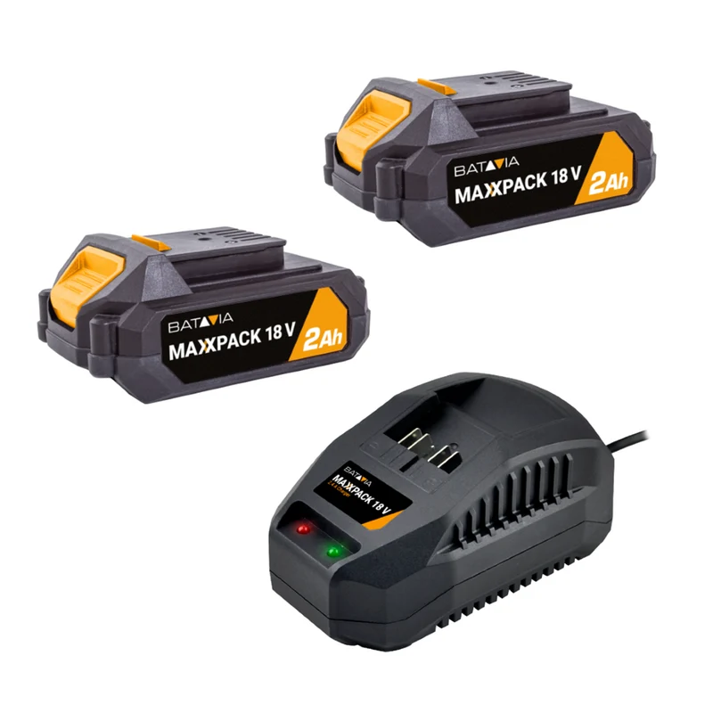 18V Mobility Pack – 2 x 2.0Ah Batteries + 2.4A Charger