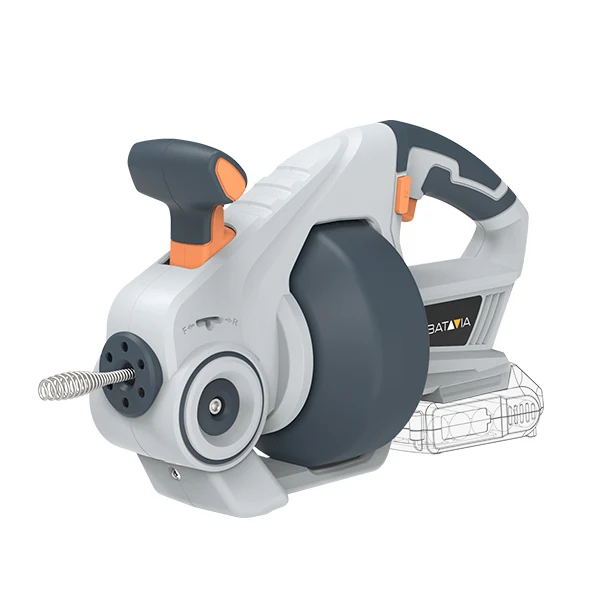 18V Cordless Drain Cleaning Auger 6.8 m