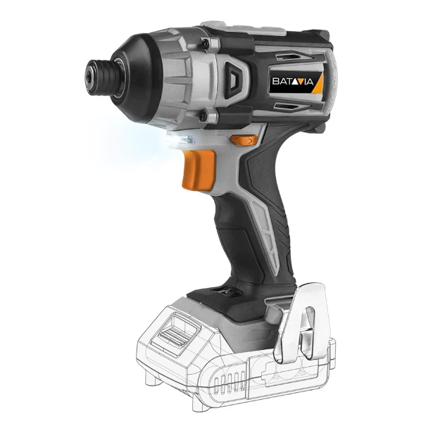 18V Cordless Brushless Impact Driver 180 Nm
