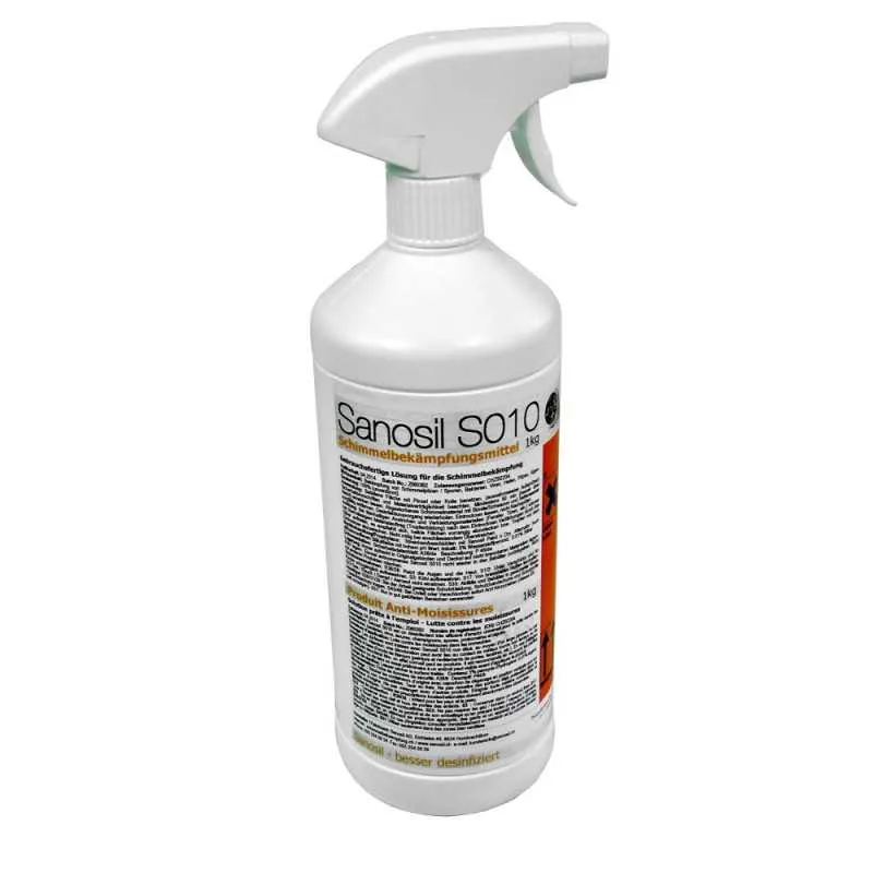 Sanosil S010 Schimmelentferner (1kg Sprühflasche)