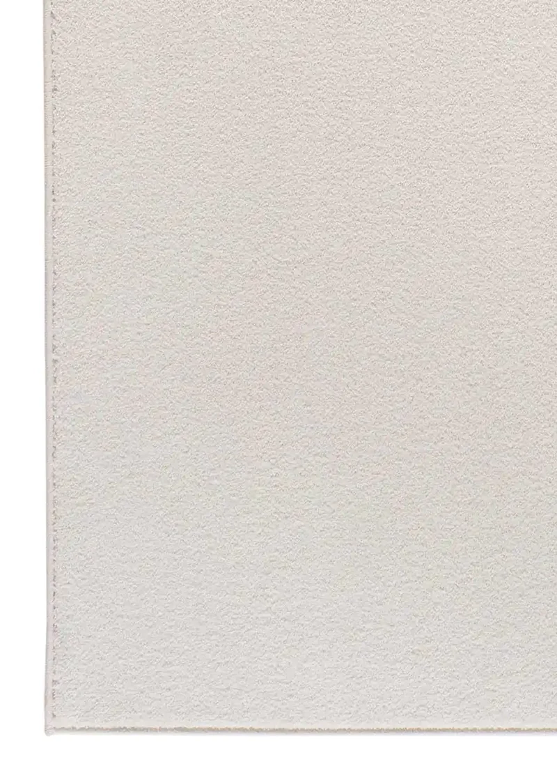Alfombra a medida Comfy Liso Blanco