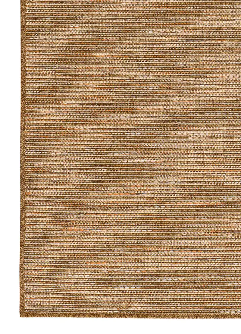 Alfombra a medida de exterior Natura 4001 Beige-Naranja