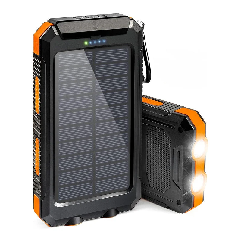Batterie Externe Solaire - Chargeur USB Rapide | Robuste