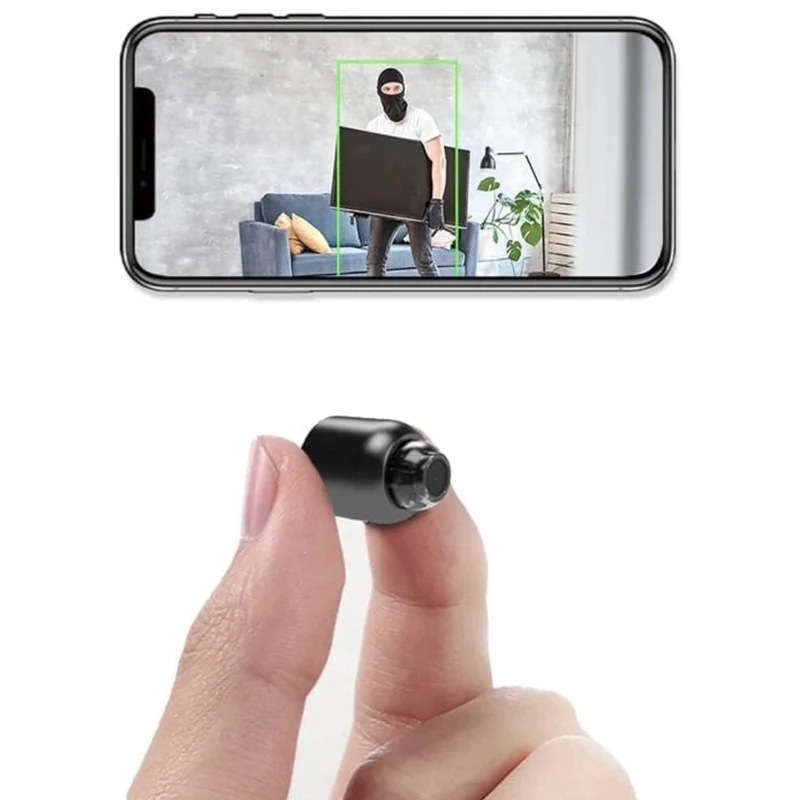 Caméra de Surveillance WiFi HD - Vision Nocturne & Détection Mouv